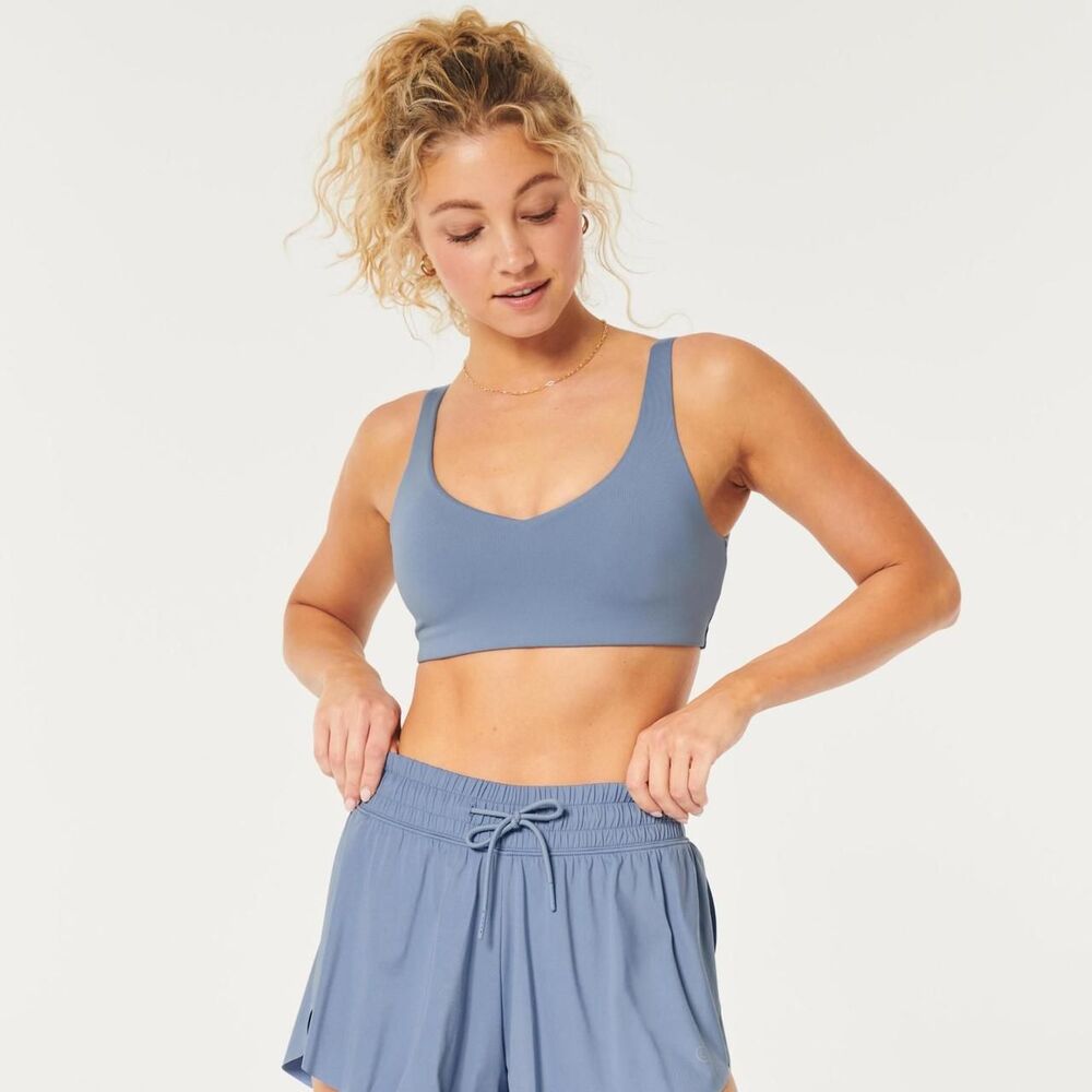 Gilly-hicks Women's Blue and Grey Shorts